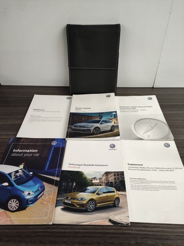 VOLKSWAGEN TIGUAN OWNERS MANUAL HANDBOOK WALLET 2017 EDITION