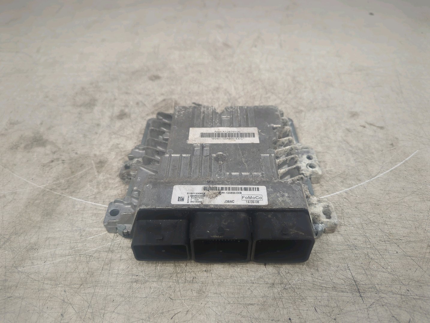 FORD FOCUS ENGINE ECU 1.6L DIESEL 2014 MK3 C346 BV61-12A650-EEB