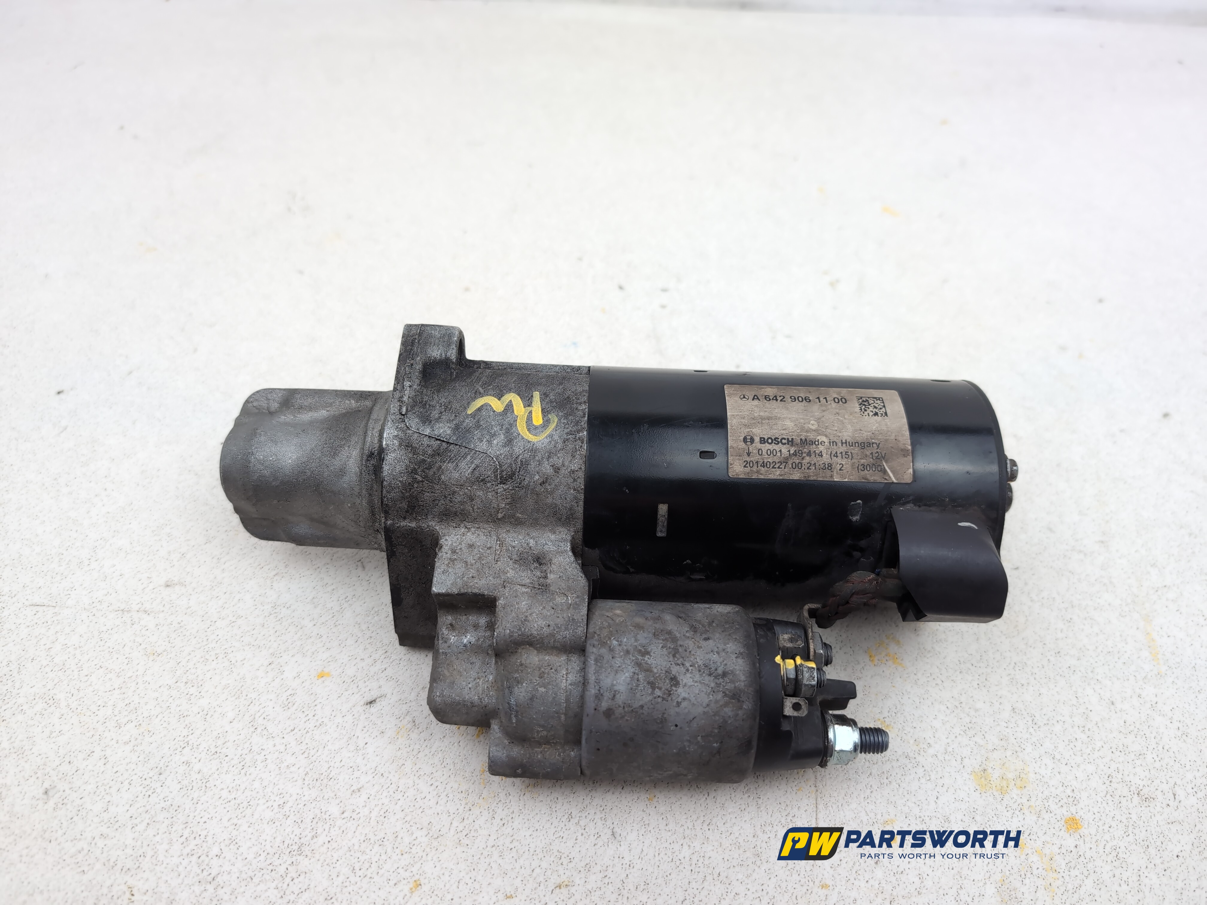 MERCEDES-BENZ E-CLASS E350 AMG SPORT W212 STARTER MOTOR A6429061100 2013-2016