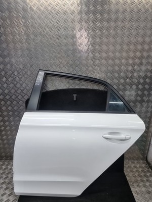 HYUNDAI i20 MK2 COMPLETE REAR LEFT DOOR IN WHITE (PSW) 2018