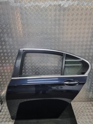 BMW 7 SERIES F01 COMPLETE REAR LEFT DOOR SOFT CLOSE IN BLACK (416) 2011