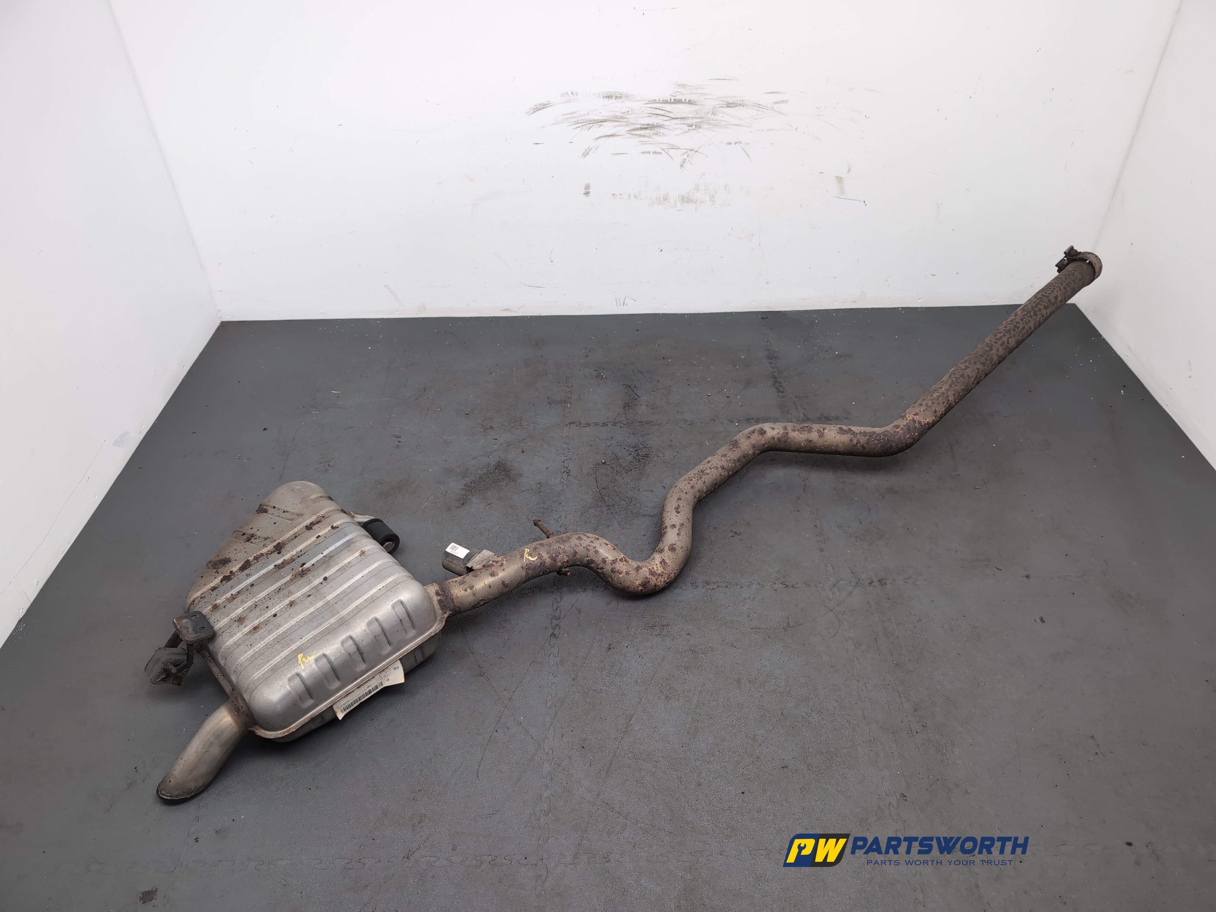 JAGUAR XF R-SPORT X260 SALOON EXHAUST ASSEMBLY GX635E292CH 2015-2020