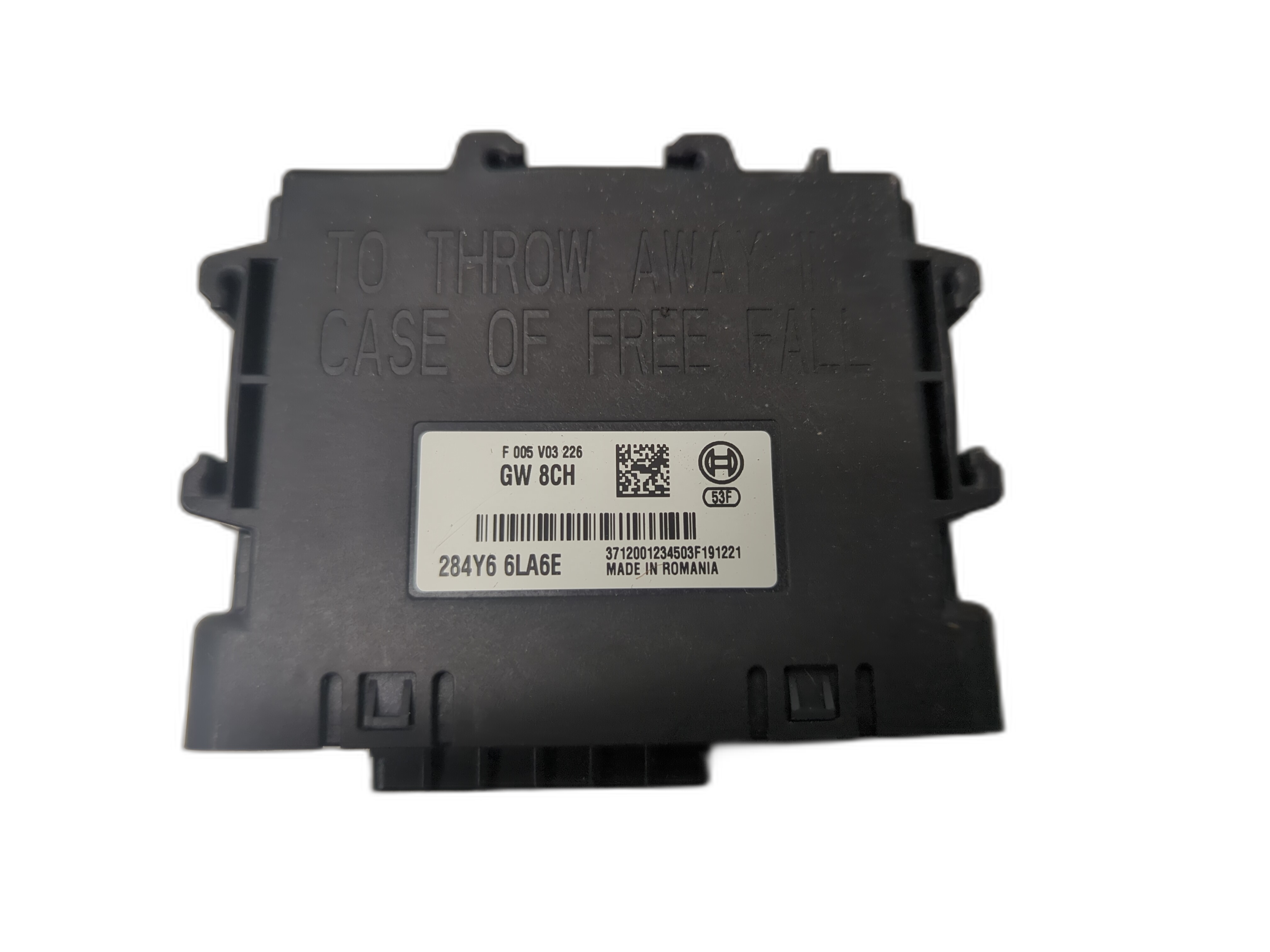 NISSAN Juke 2020 Gateway Control Module 284Y66LA6E 00007247