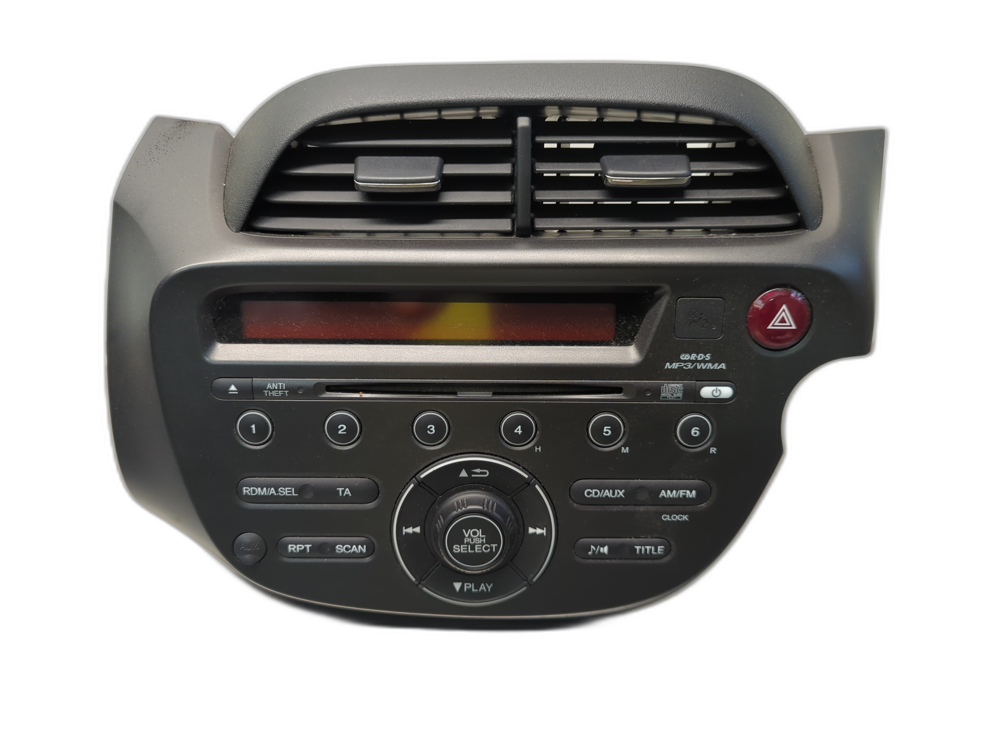 HONDA Jazz 2013 Radio CD Head Unit 390100TF3E600XB OEM 00009402