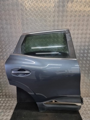 RENAULT KADJAR Mk1 COMPLETE REAR RIGHT DOOR DRIVER SIDE IN GREY (TEKPN) 2017