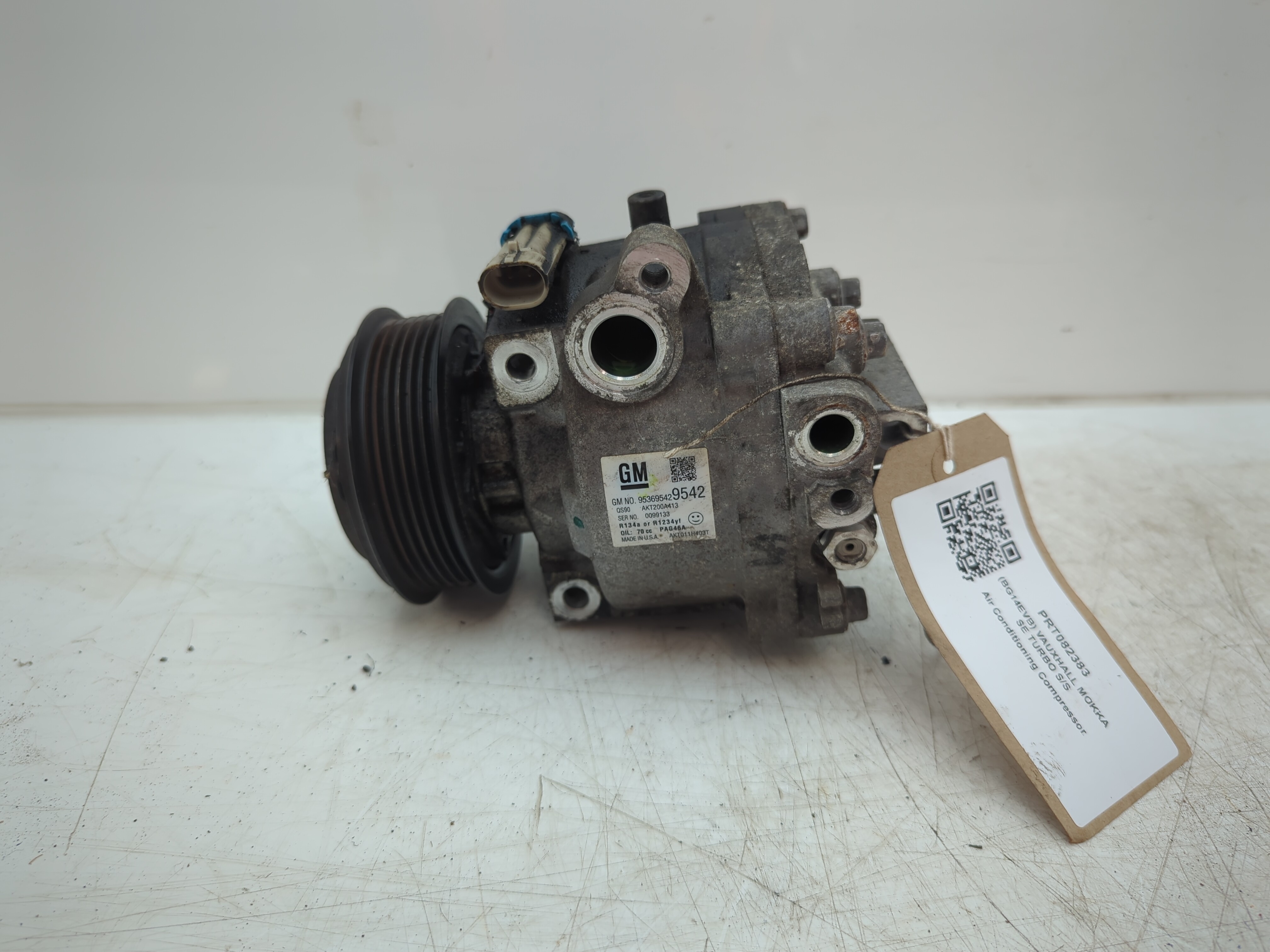 2014 VAUXHALL MOKKA SE TURBO S/S Air Conditioning Compressor