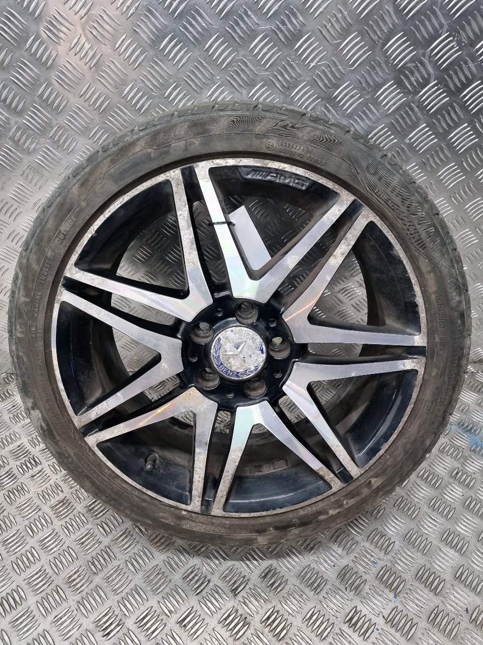 MERCEDES-BENZ C CLASS W204 ALLOY WHEEL 18" & TYRE 6.0mm 225/40/18 A2044010604