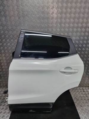NISSAN QASHQAI J11 COMPLETE REAR LEFT DOOR IN WHITE (326) 2015