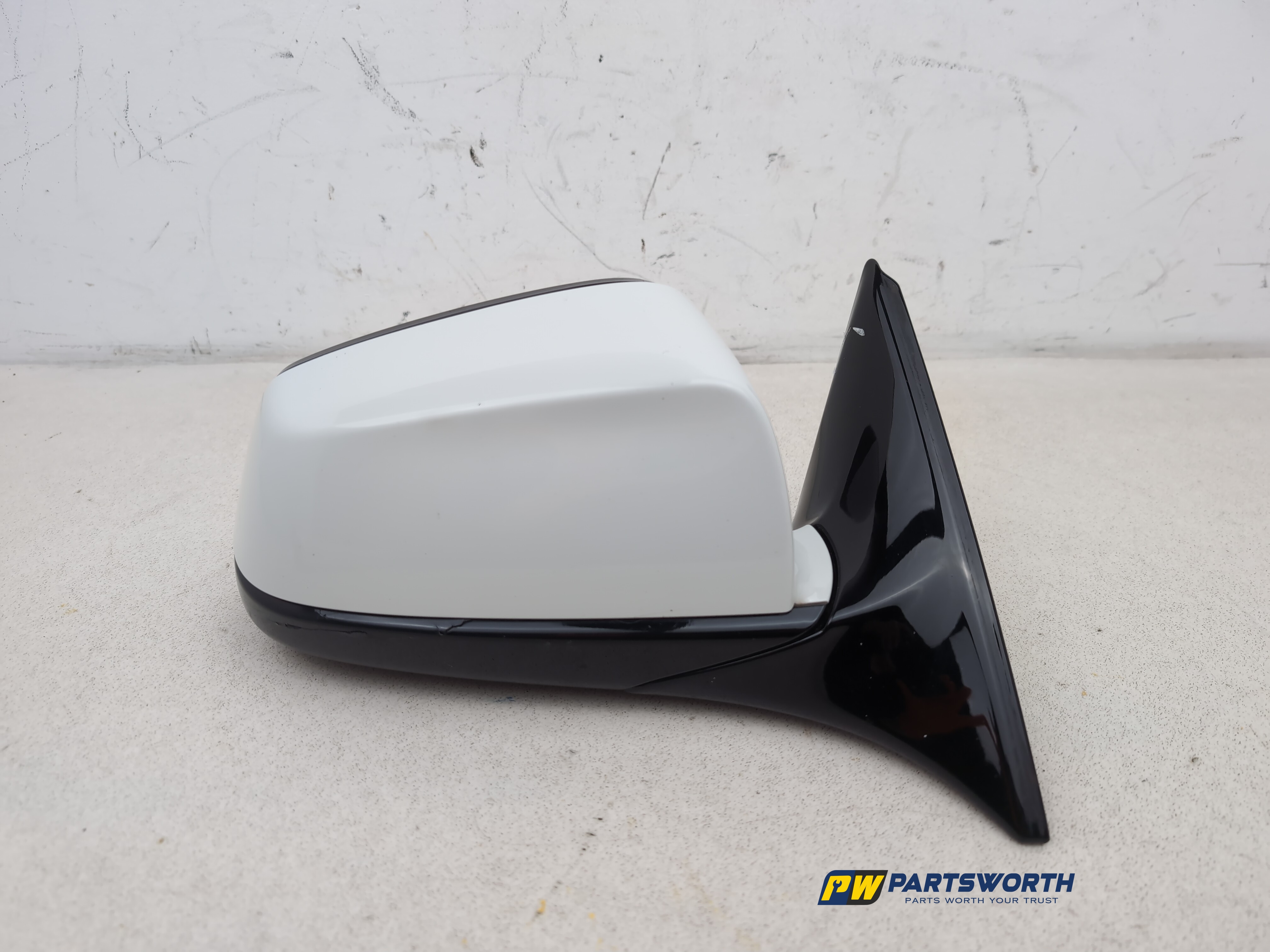 BMW E-CLASS 640D M SPORT F13 COUPE DOOR MIRROR DRIVER ALPINE WHITE 300 2012-2015