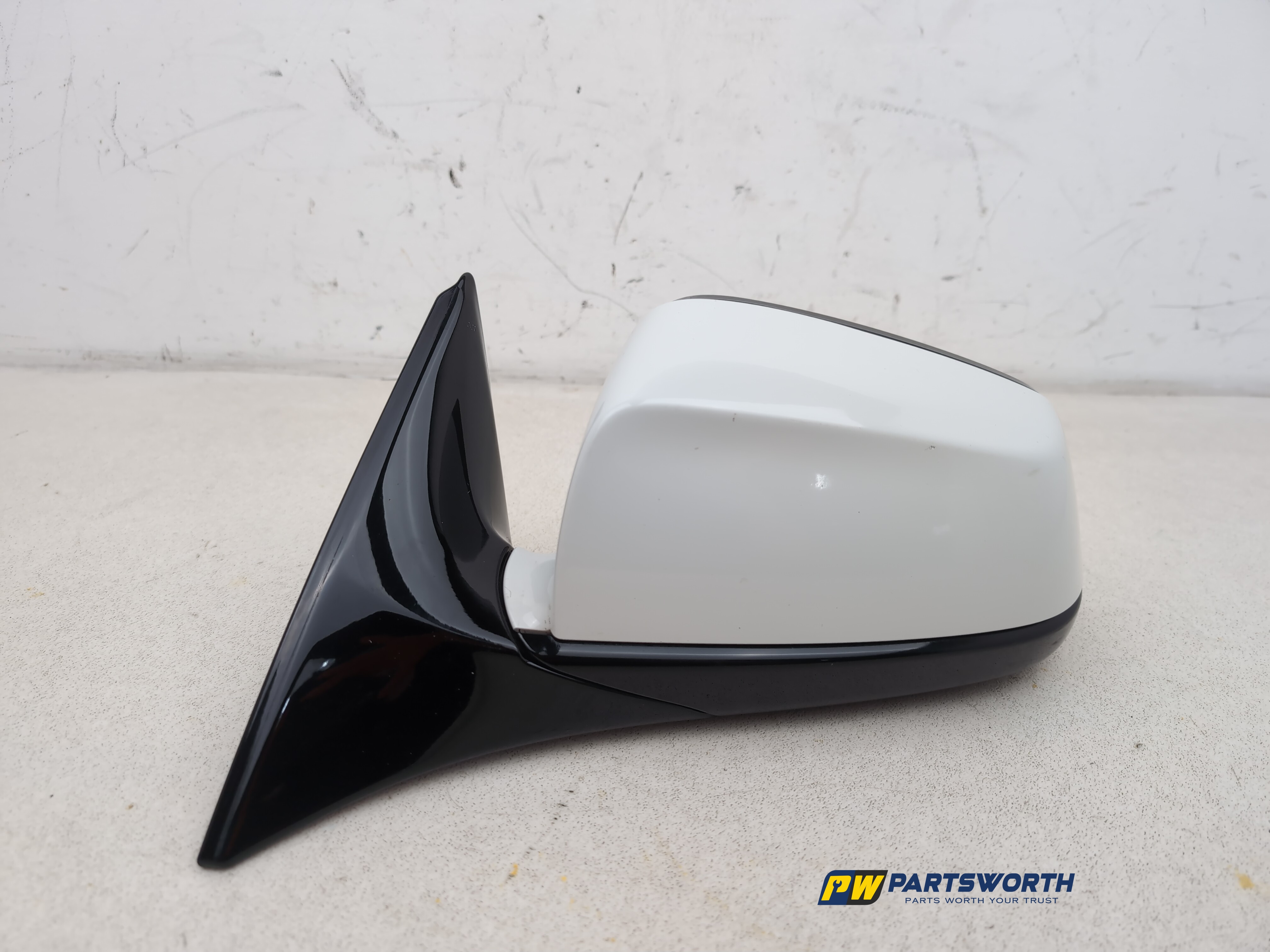 BMW 6 SERIES 640D M SPORT F13 COUPE DOOR MIRROR LEFT ALPINE WHITE 300 2012-2015