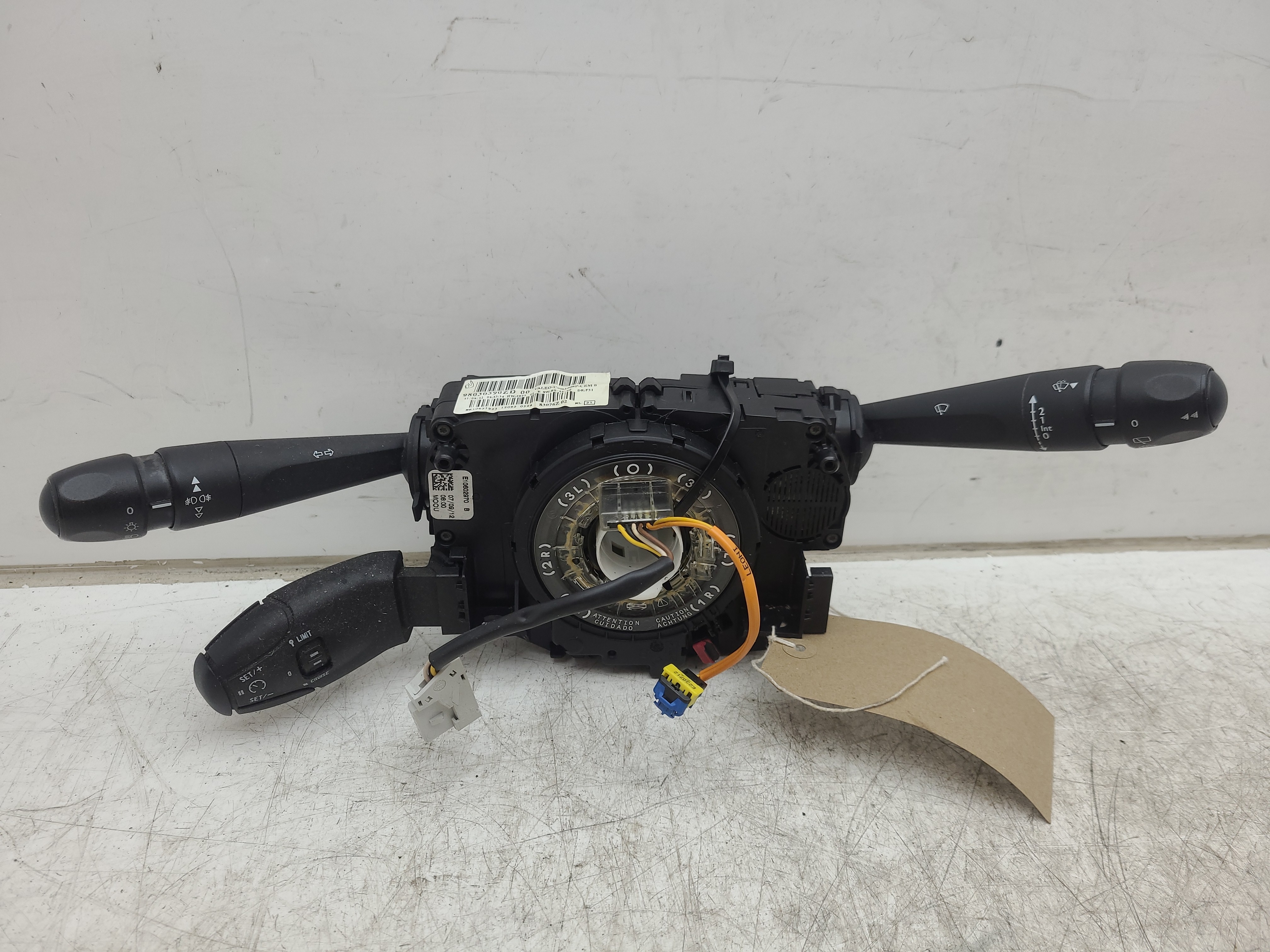2012 PEUGEOT 208 ACTIVE Steering Column Switches