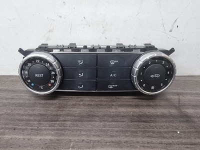 MERCEDES BENZ SLK R172 2013 AC CLIMATE HEATER CONTROL SWITCH PANEL A1729008306