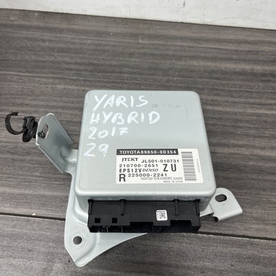 TOYOTA YARIS 2017 POWER STEERING CONTROL MODULE JL501-010731 1.5L HYBRID