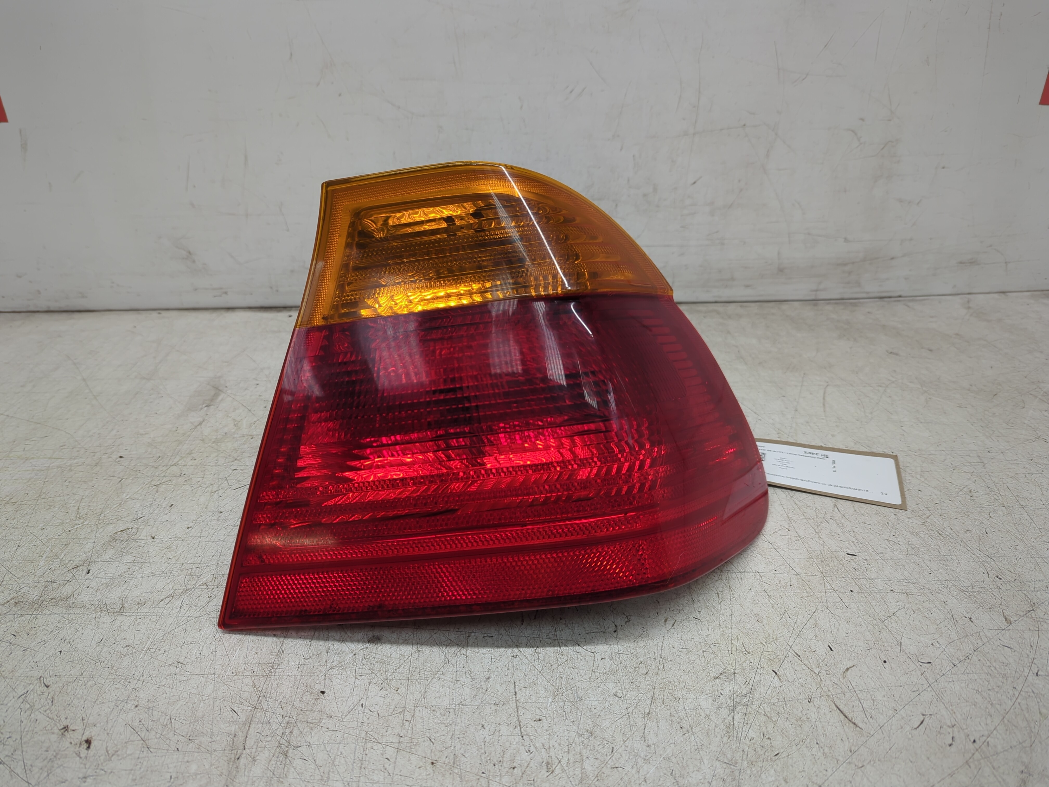 BMW 3 SERIES REAR LIGHT RIGHT DRIVERS 1999 (MK4/E46) SALOON 8364922