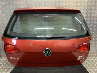 VOLKSWAGEN GOLF MK7 5Dr COMPLETE TAILGATE /BOOTLID IN RED (LA3X) 2014
