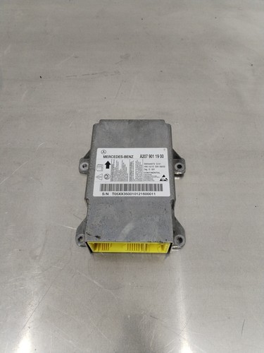 Mercedes W207 A207 Control Unit ECU Airbag Sensor A2079011900 Air Bag Module