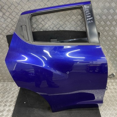NISSAN JUKE MK1 F15 2014 O/S DRIVER SIDE RIGHT REAR COMPLETE DOOR BLUE RBN