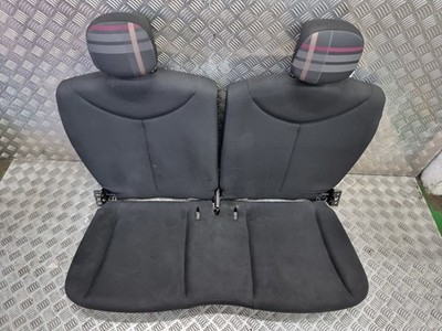 PEUGEOT 108 Mk1 5Dr REAR SEATS BENCH IN BLACK CLOTH 2015