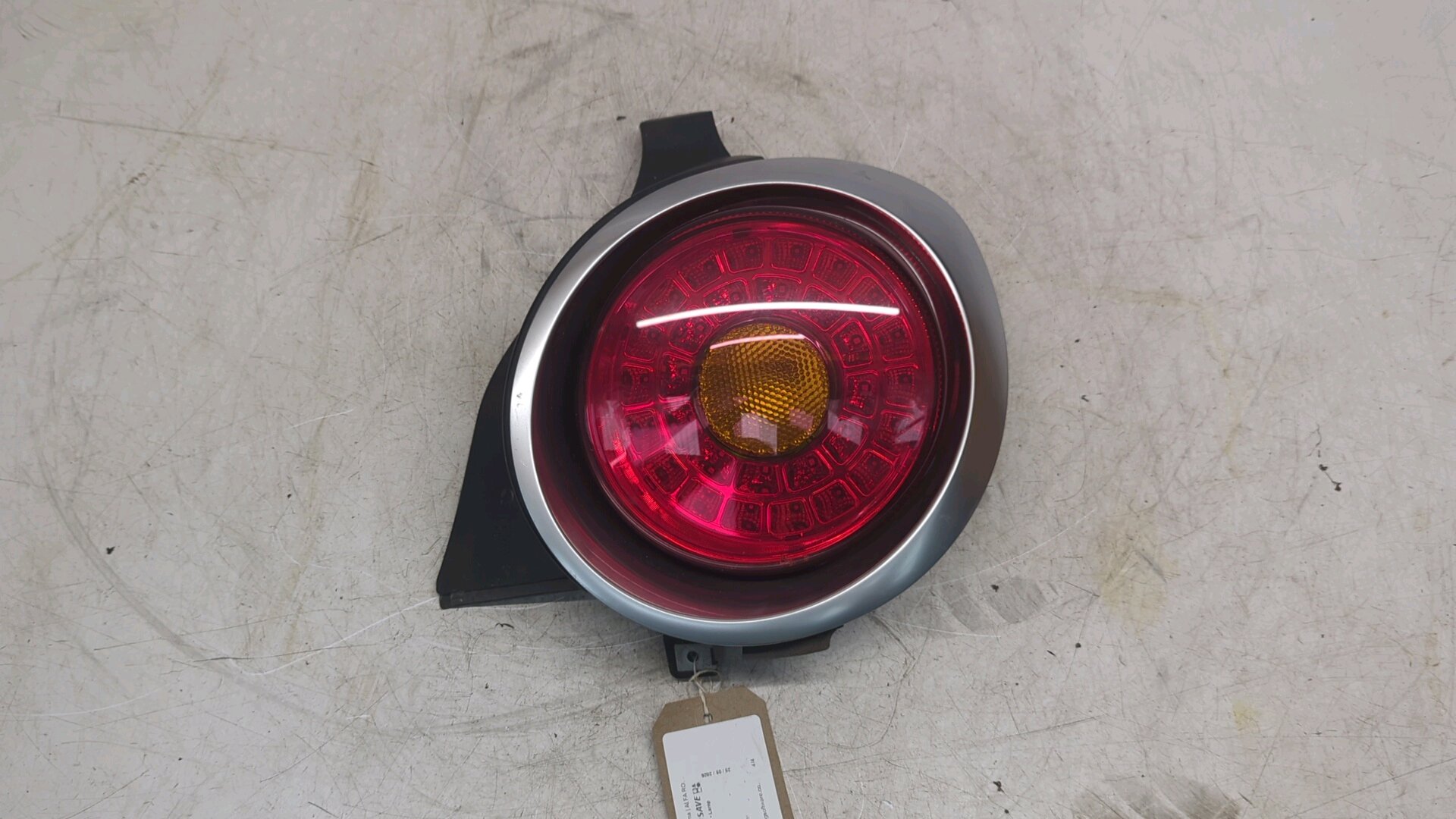 ALFA ROMEO MITO REAR LIGHT RIGHT DRIVERS 2016 955 HATCHBACK 156085853