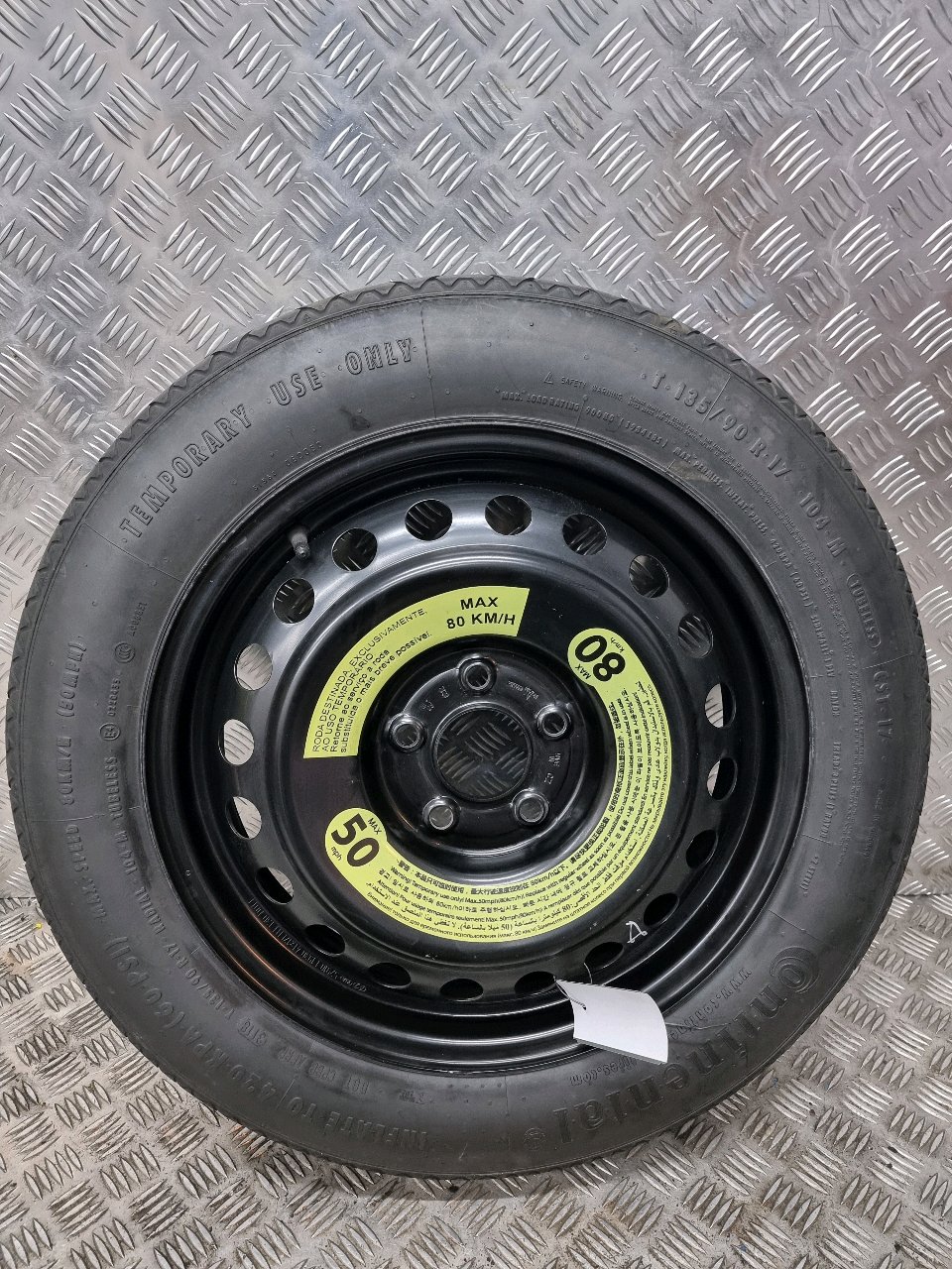 HYUNDAI TUCSON S 2018 SPACE SAVER & SPARE WHEEL 52910F1930