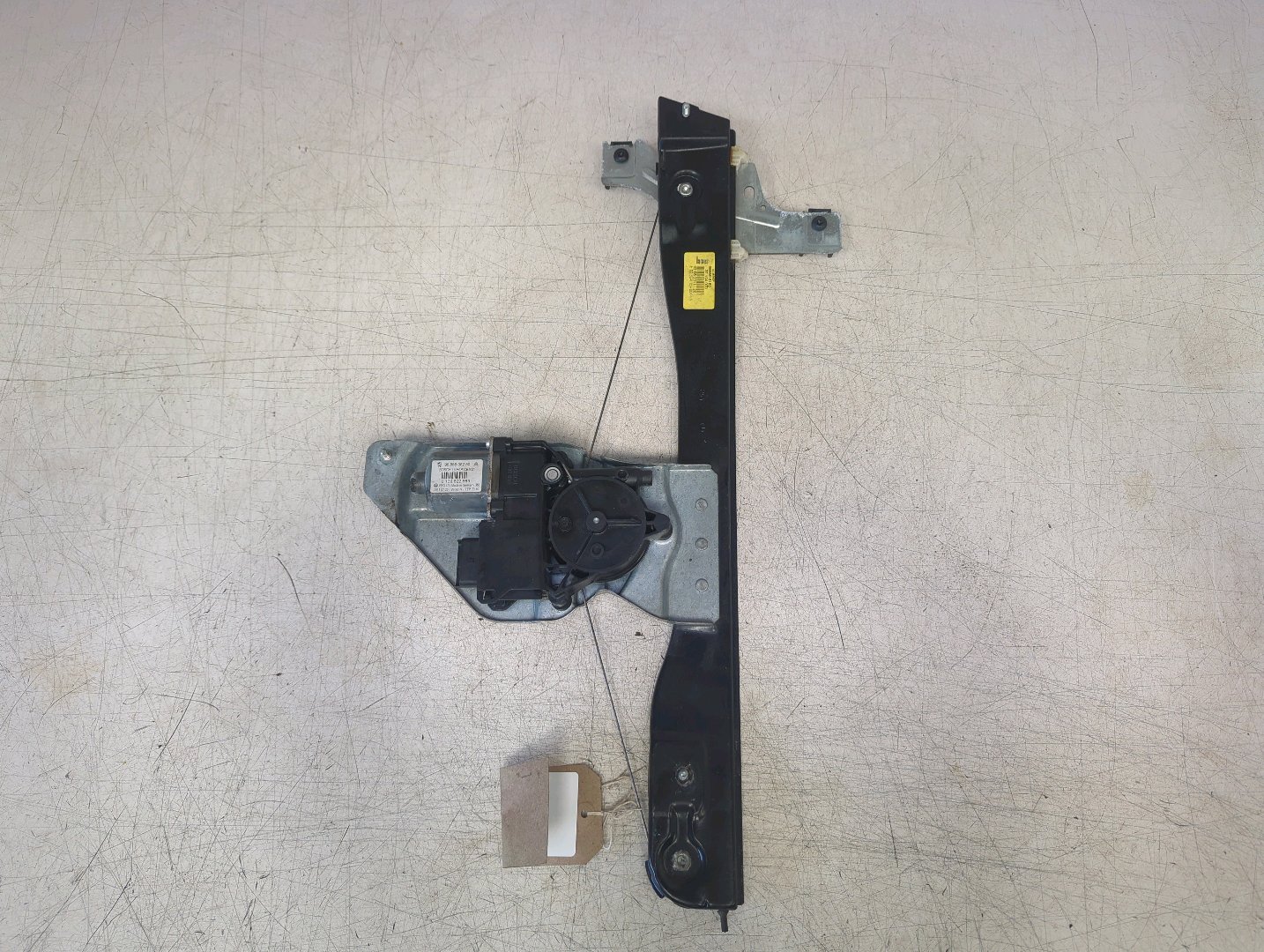 PEUGEOT 508 WINDOW REGULATOR FRONT LEFT PASSENGER 2011 MK1 W23 4DR 9688808280
