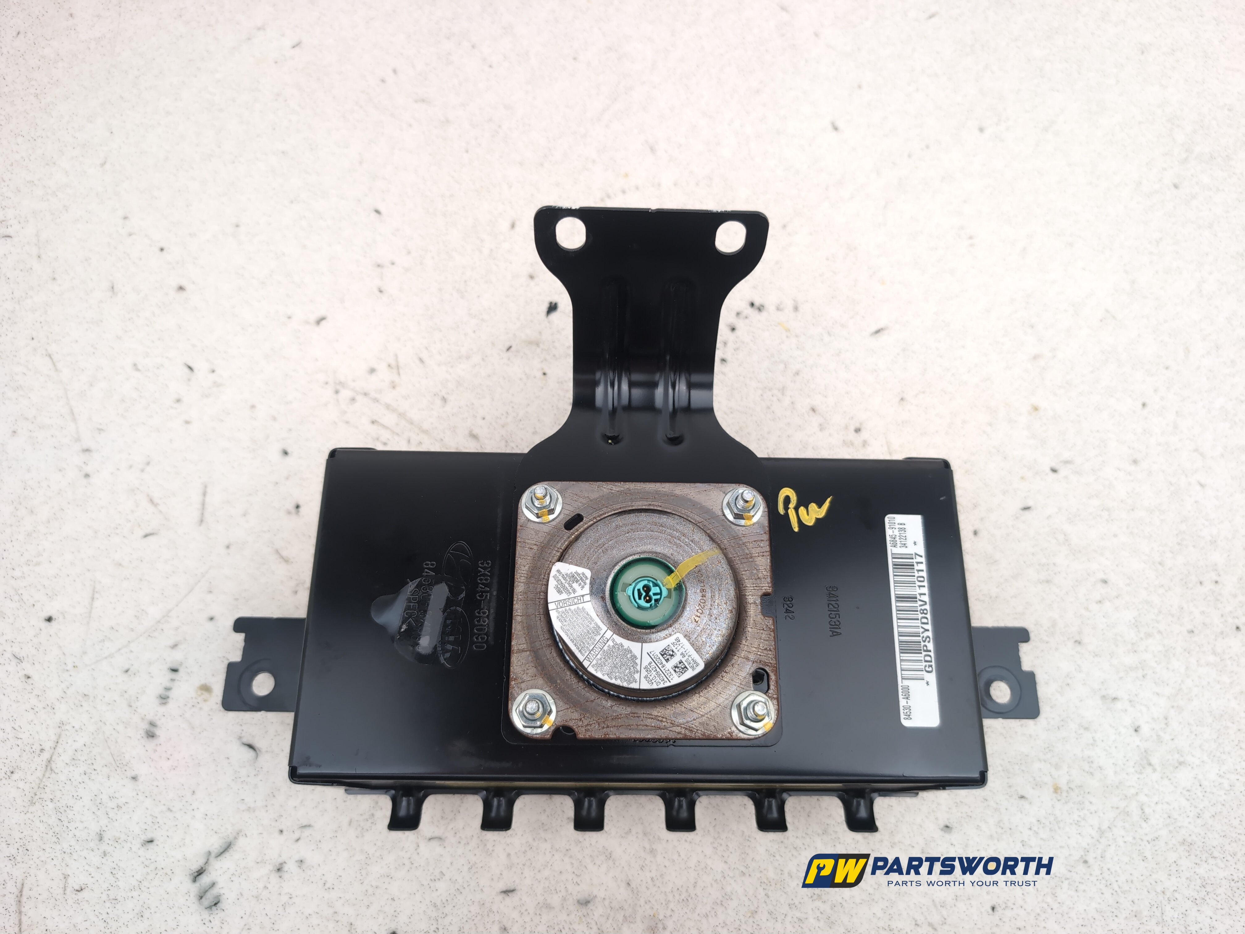 HYUNDAI I30 ACTIVE CRDI AIR PASSENGER SIDE BAG3X84593090