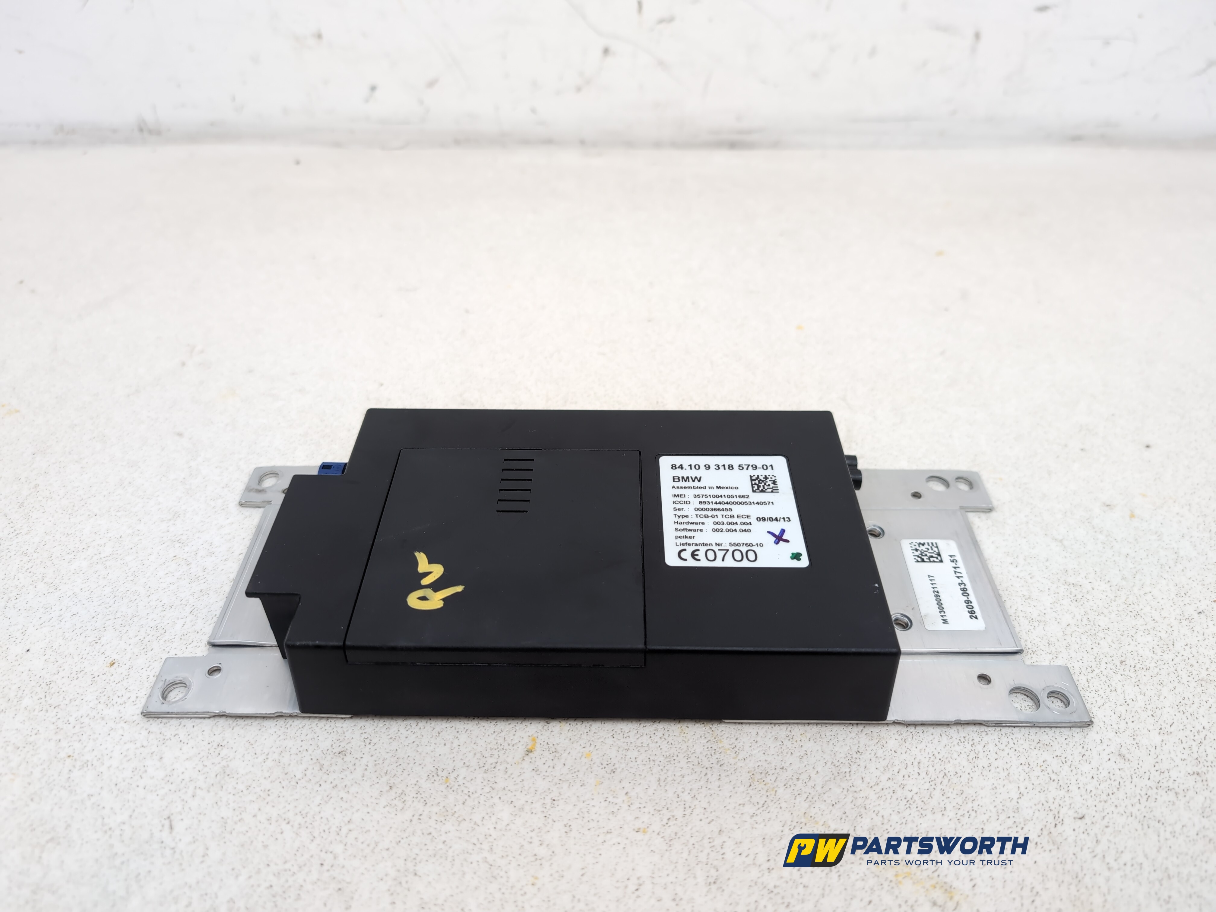 BMW 6 SERIES 640D M F13 BLUETHOOTH CONNECTION MODULE 9318579 2012-2018