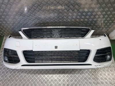 PEUGEOT 308 5DR COMPLETE FRONT BUMPER IN WHITE (EWP) 2021
