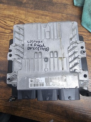 Peugeot Citroen 1.6 Diesel DV6C(9HD) ENGINE ECU 9678628780