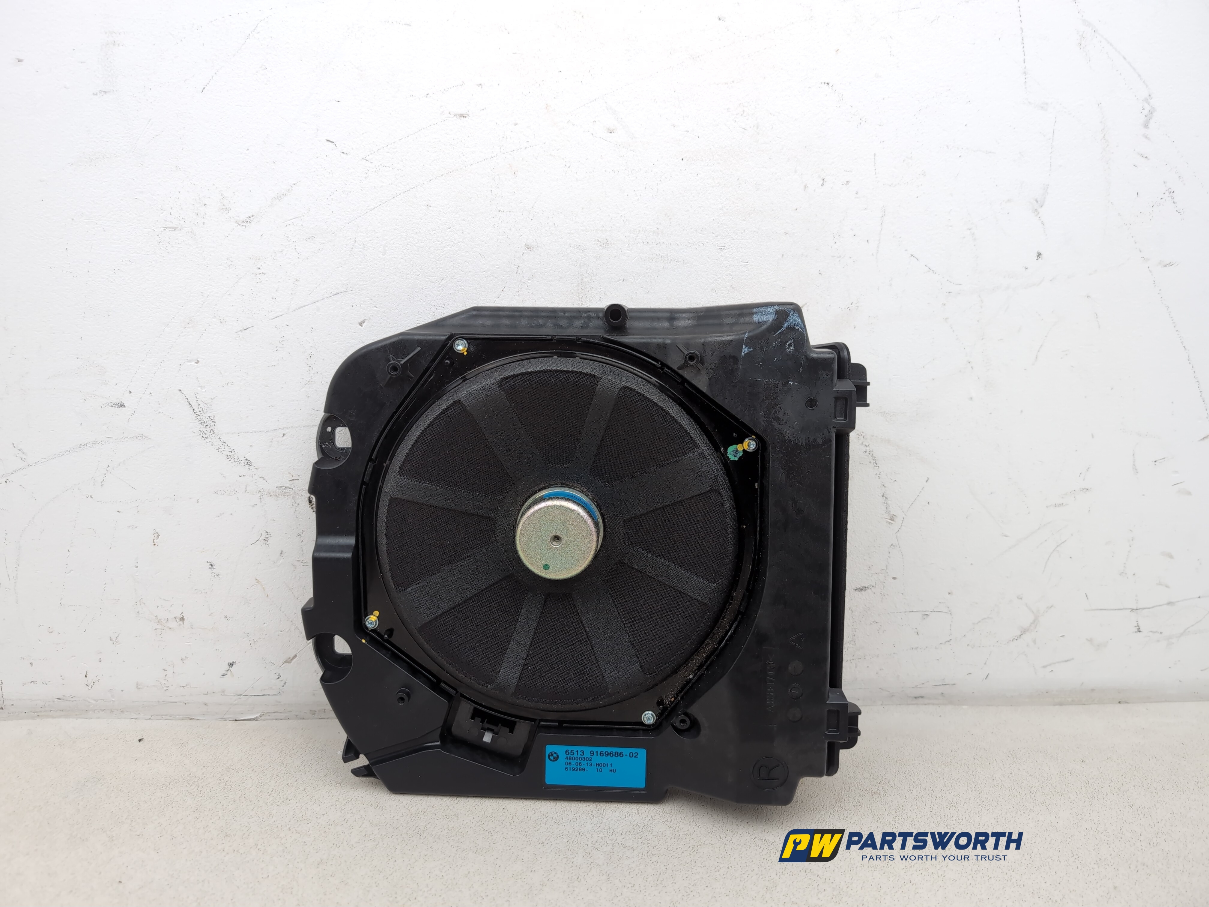 BMW 6 SERIES 640D M SPORT F13 SPEAKER SUBWOOFER FRONT DRIVER SIDE 9169686