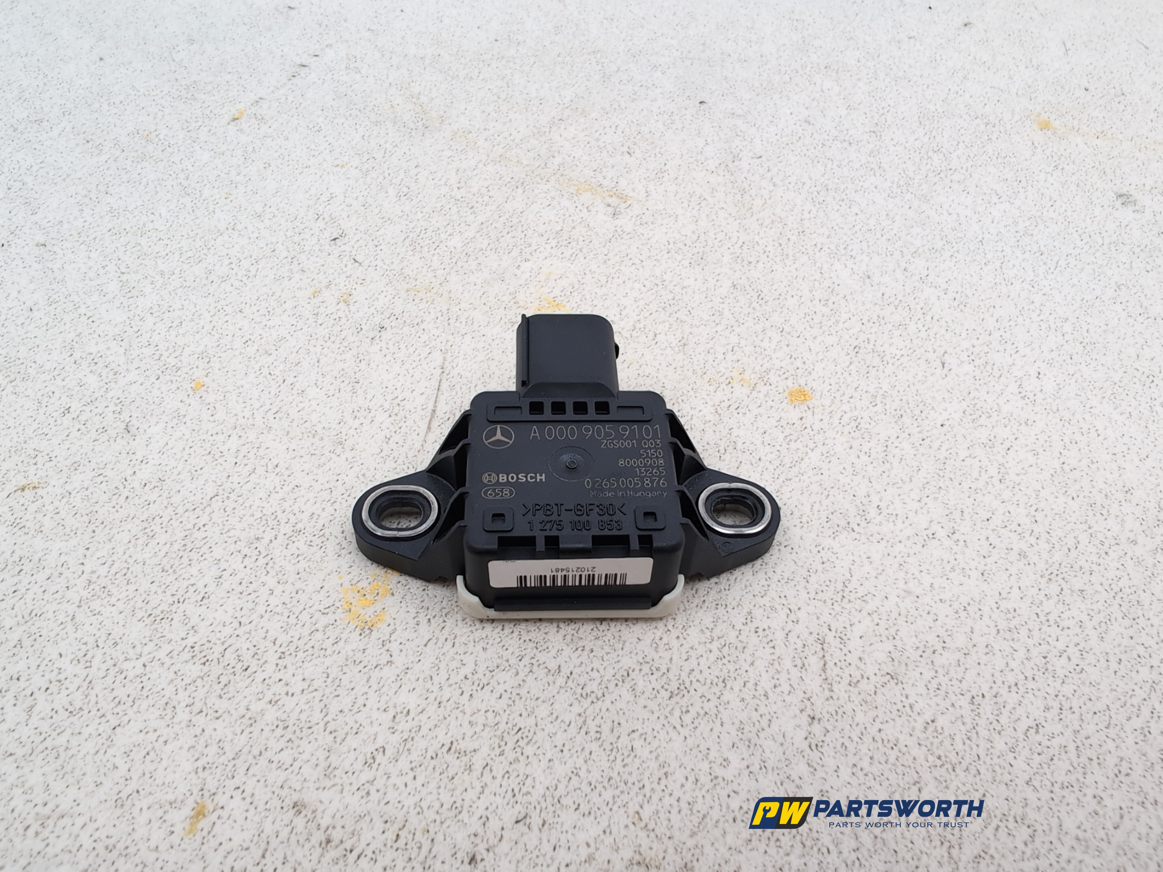 MERCEDES-BENZ CLS350 AMG X218 YAW RATE ACCELERATION SENSOR A0009059101 2011-2018