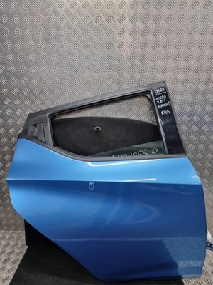 NISSAN MICRA COMPLETE REAR RIGHT DOOR IN BLUE (RQG) 2017