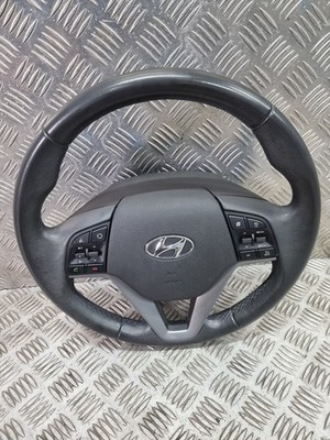 HYUNDAI TUCSON MK3 2017 MULTI FUNCTION LEATHER STEERING WHEEL COMPLETE
