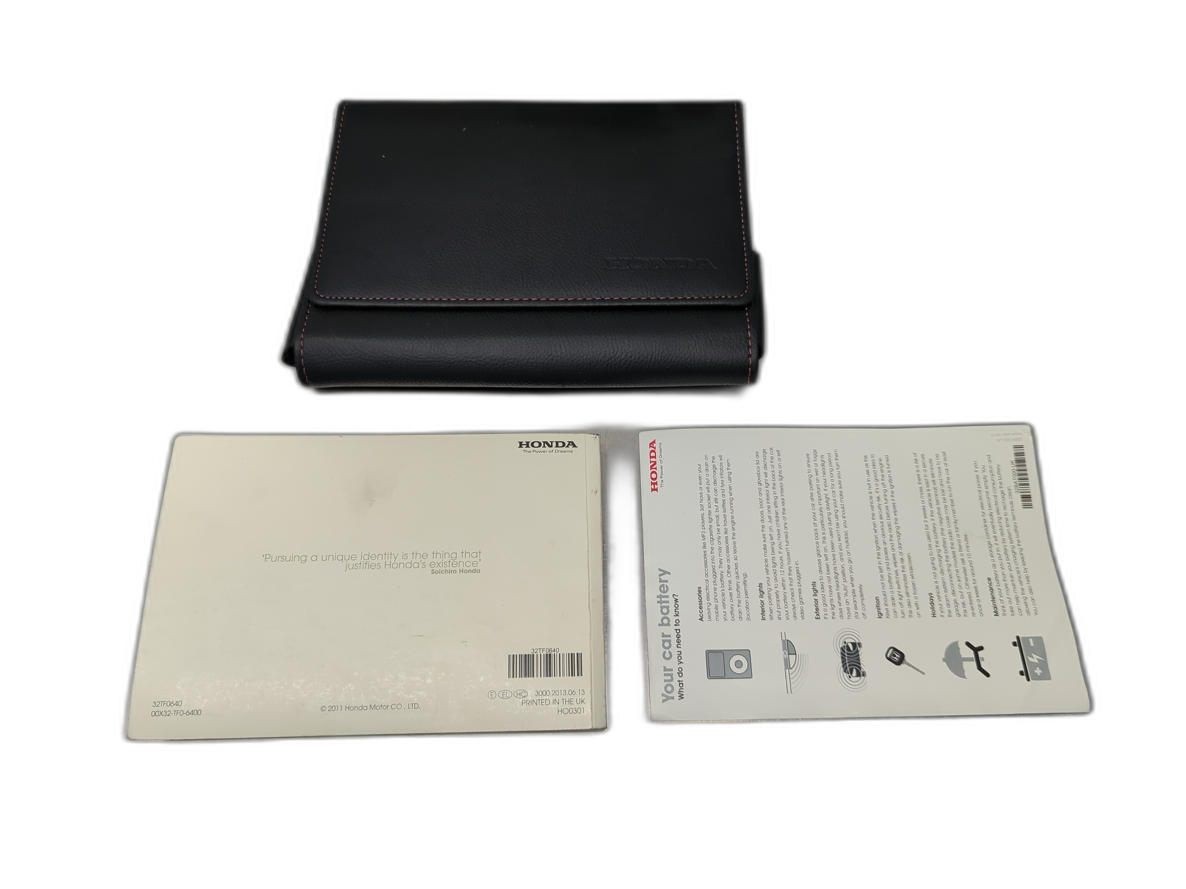 HONDA Jazz 2013 Owners Manual Handbook 00009406
