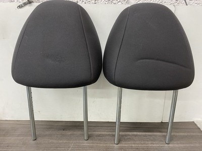NISSAN QASHQAI J11 2016 FRONT LEFT / RIGHT PAIR OF HEADREST CLOTH IN BLACK