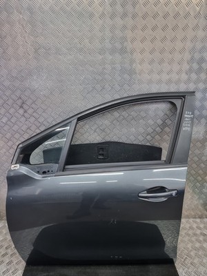 PEUGEOT 208 MK1 5DR FRONT LEFT DOOR PASSENGER SIDE IN GREY (KTPD) 2016