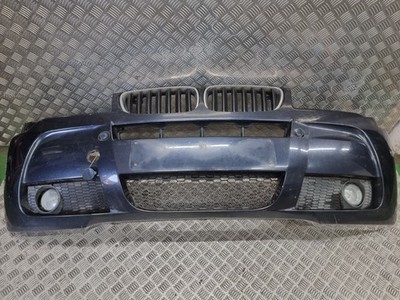 BMW X3 M-SPORT E83 2007 FRONT BUMPER BLUE-A35 51113400897