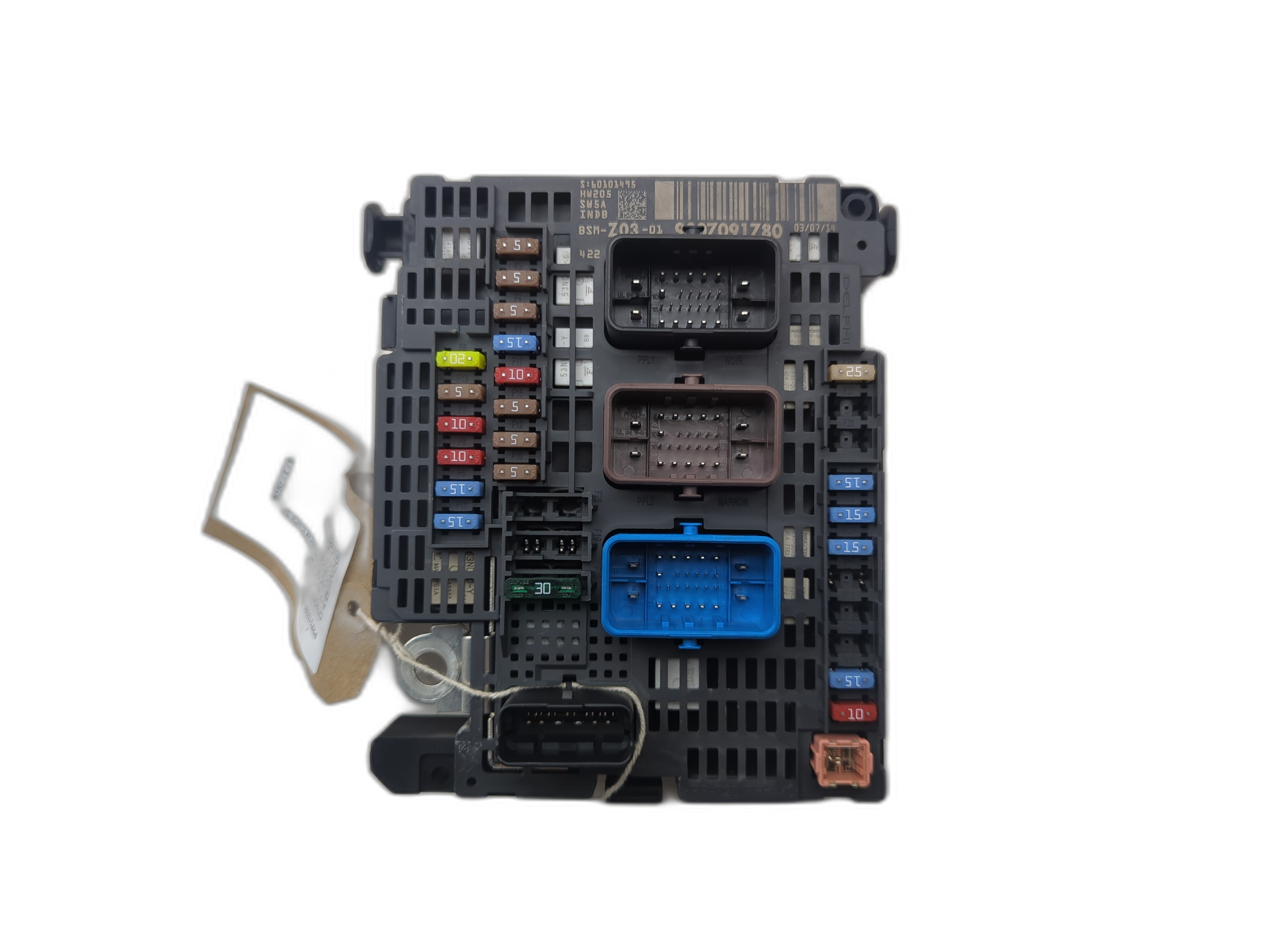 Citroen C4 Picasso B78 2013-15 Fuse Box 9807091780 Used OEM