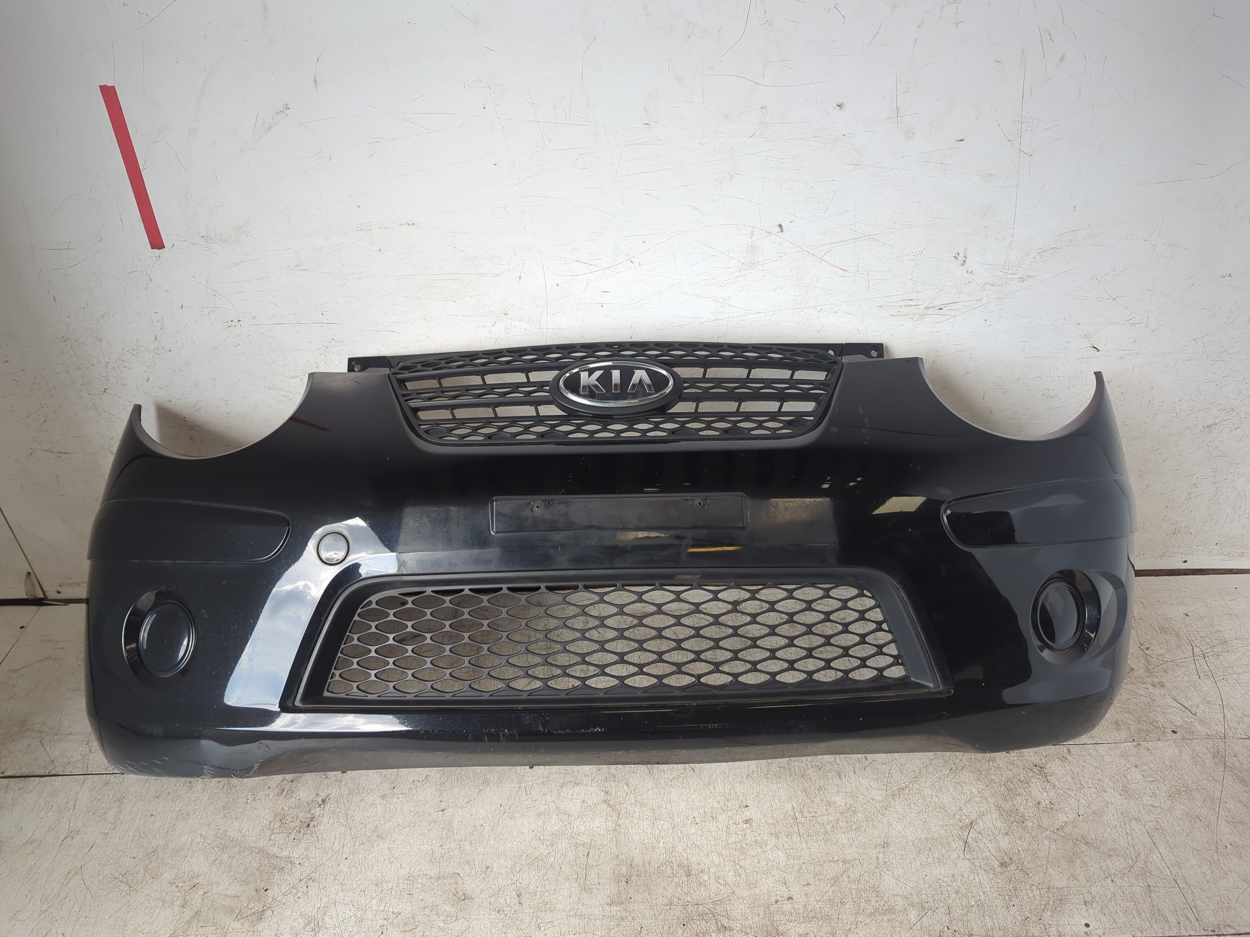 KIA PICANTO 1 FRONT BUMPER 2011 MK1 SA IN BLACK