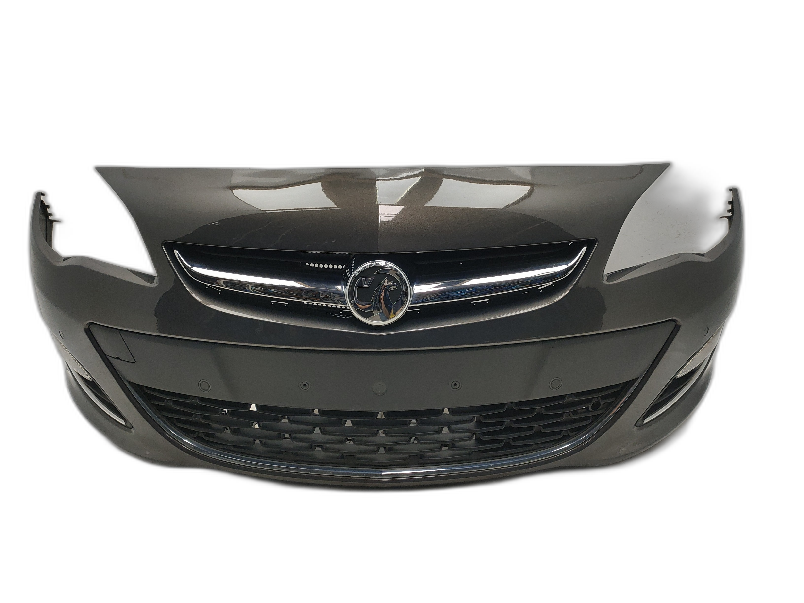 2014 VAUXHALL ASTRA ELITE J (P09) 5 Doors Hatchback Front Bumper & Sensors Grey