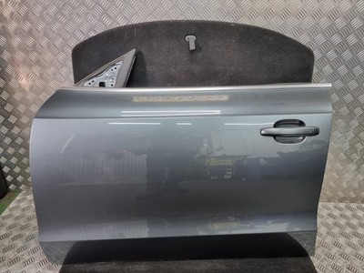 AUDI A5 5DR 8T FRONT LEFT DOOR PASSENGER SIDE IN GREY (LZ7S) 2012