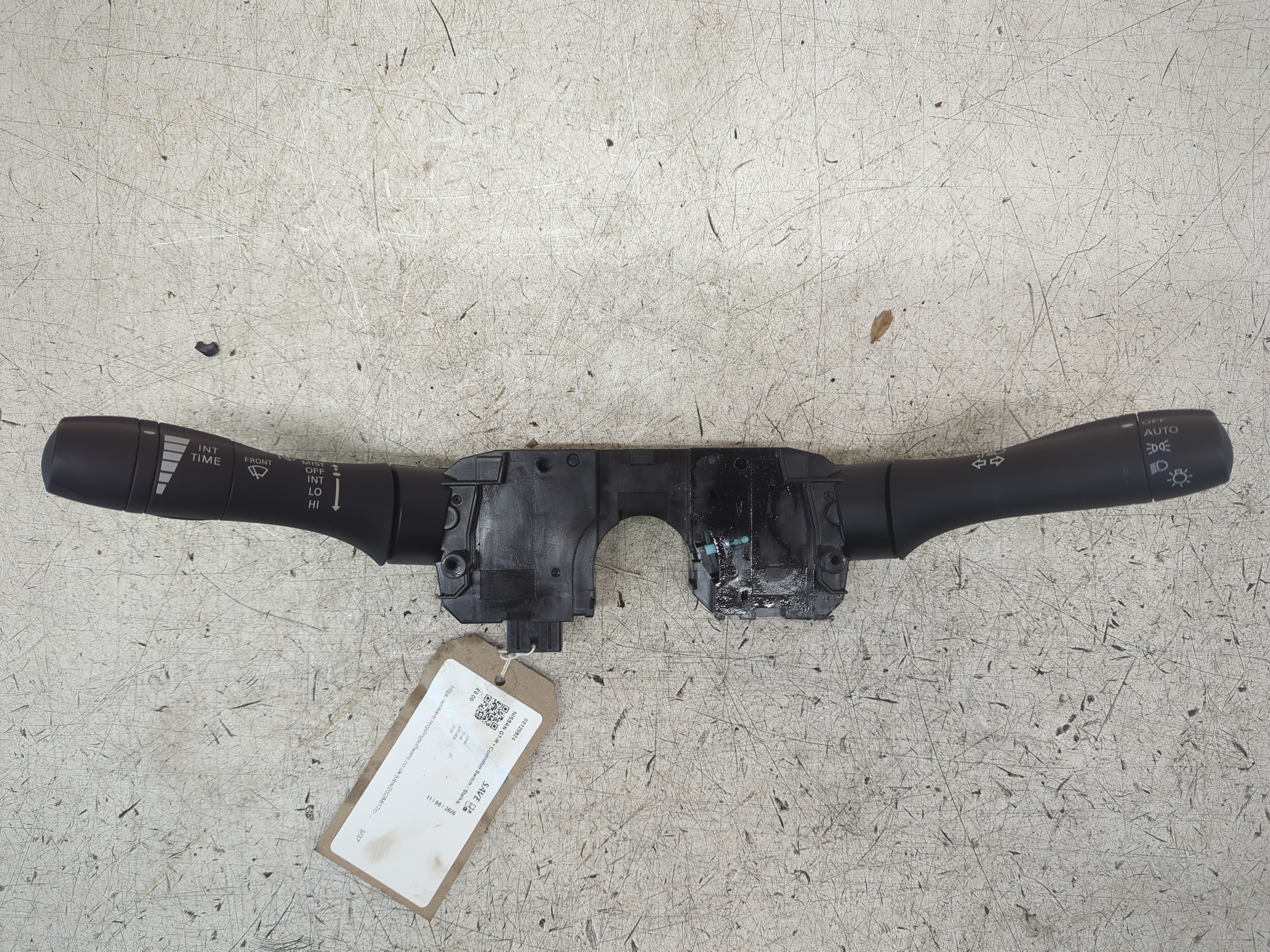 NISSAN GT-R R35 COMBI SWITCH INDICATOR & WIPER STALKS 3.8 V6