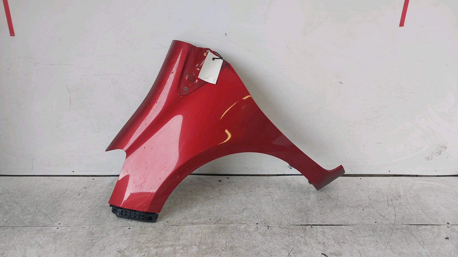 TOYOTA YARIS FRONT WING LEFT 2011 MK3 IN RED