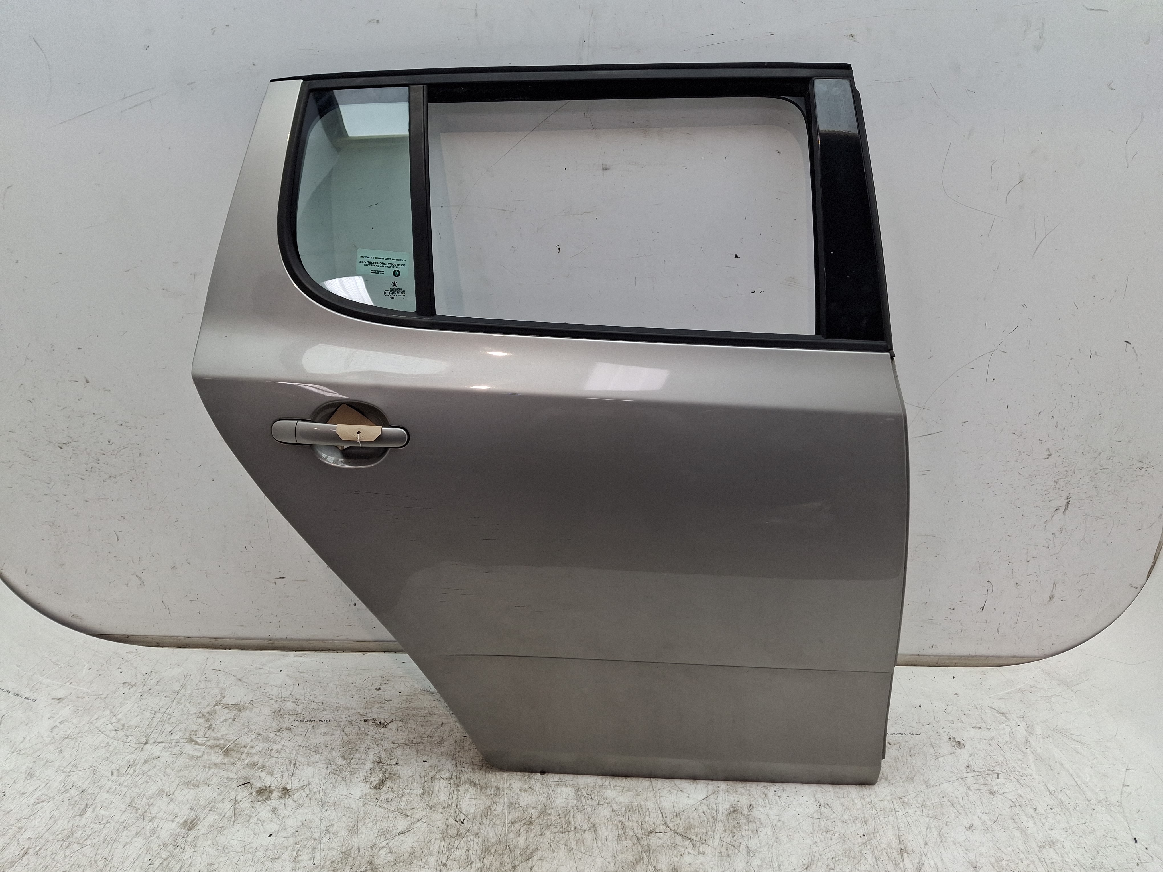 2008 SKODA FABIA 2 TDI 105 Hatchback 5 Doors RH Drivers Rear Door