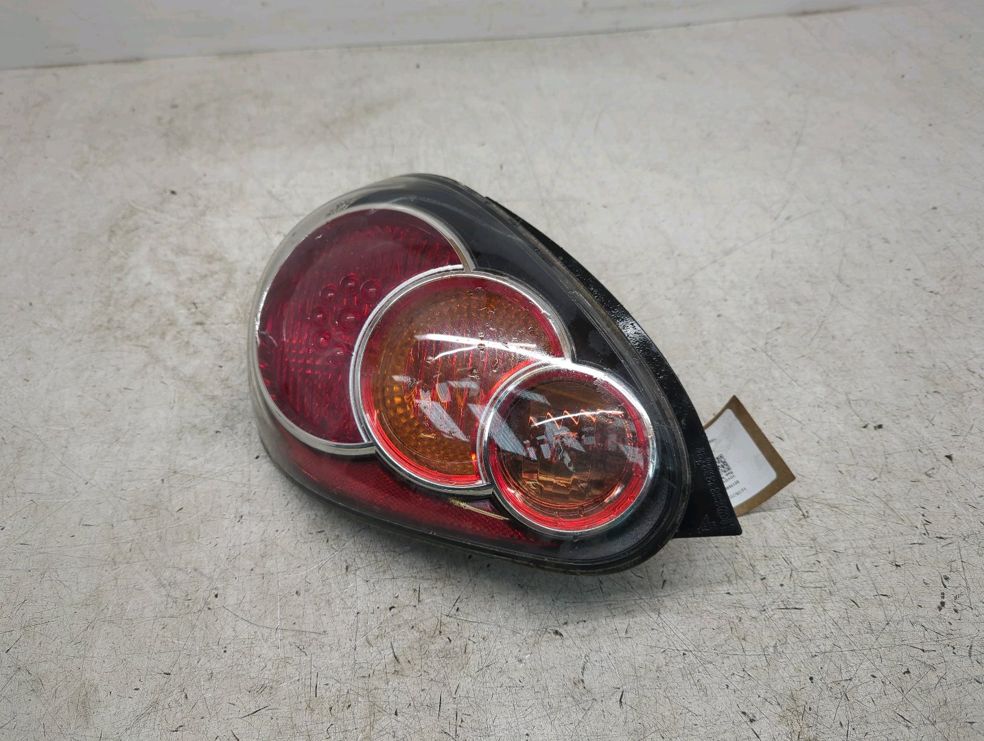TOYOTA AYGO REAR LIGHT RIGHT DRIVERS 2011 MK1 AY1 HATCHBACK 815510H080