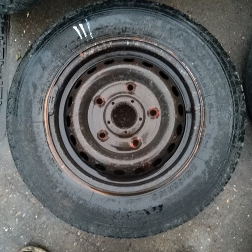 FORD TRANSIT SPARE WHEEL FITTED WITH 215/65/R15C BUDGET TYRE 5.85mm TREAD