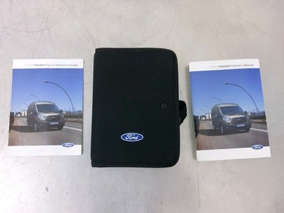 FORD TRANSIT MK8 OWNER MANUAL HANDBOOK WALLET 2019