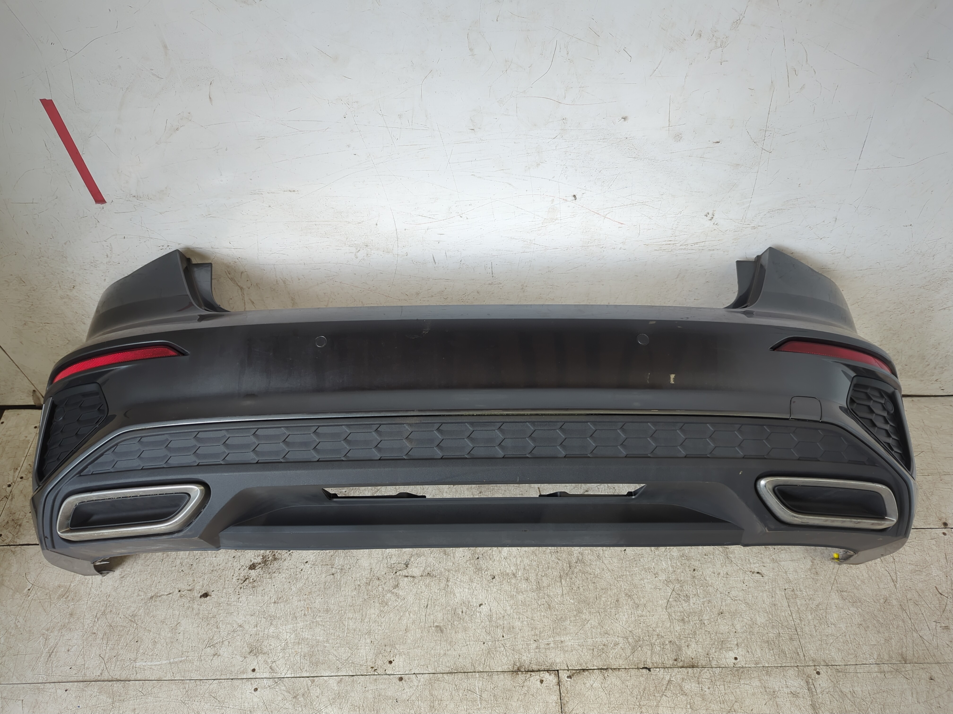 AUDI A3 S LINE 8Y SALOON REAR BUMPER GREY Z7S 2020-2024 MK4