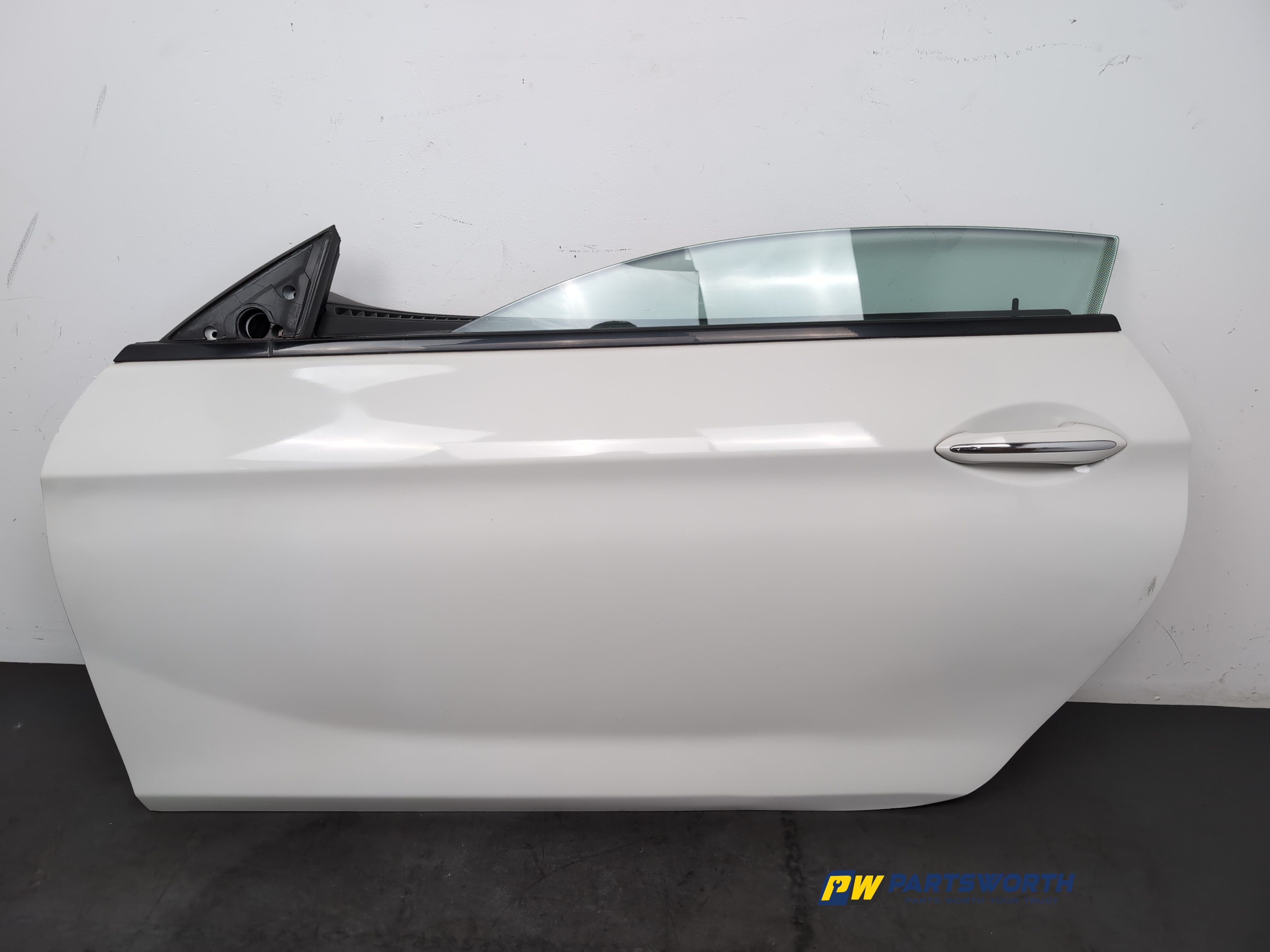 BMW 6 SERIES M SPORT F13 COUPE DOOR FRONT LEFT ALPINE WHITE 300 SOFT CLOSE 12-18