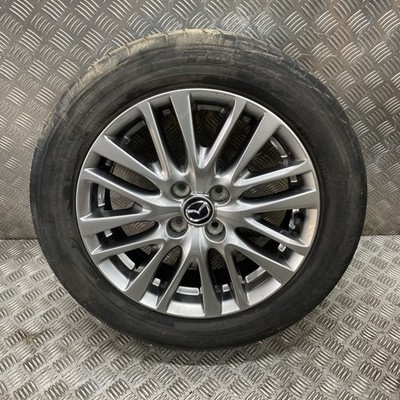 MAZDA 2 MK3 16" GREY ALLOY WHEEL WITH TYRE 185/60R16 9965675560 3.9mm